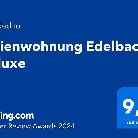 Appartamento Edelbach Deluxe *